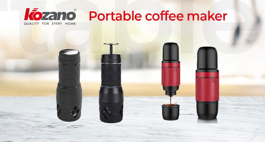 Enjoy Coffee Anywhere with Kozano Portable Coffee Maker