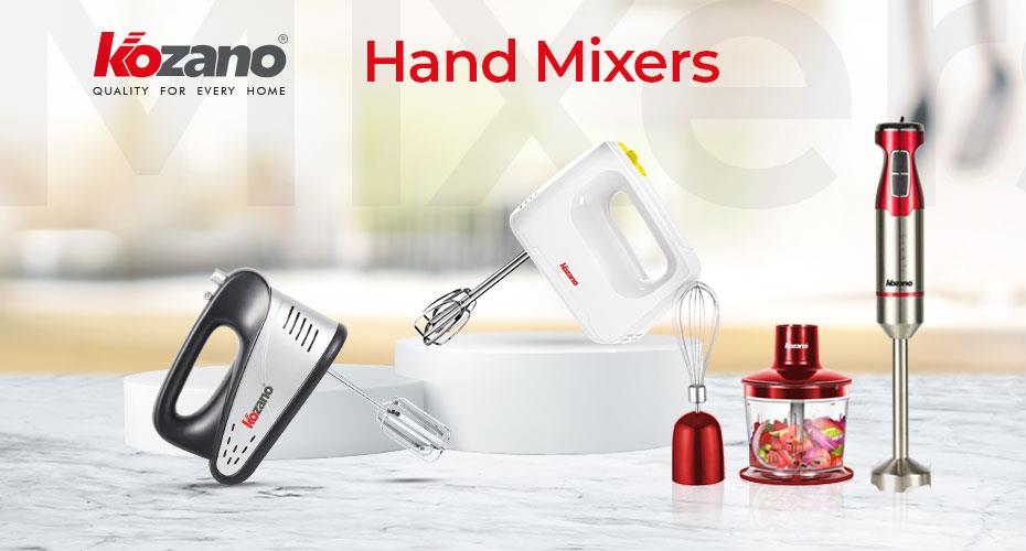 Experience Effortless Mixing with Kozano Hand Mixers