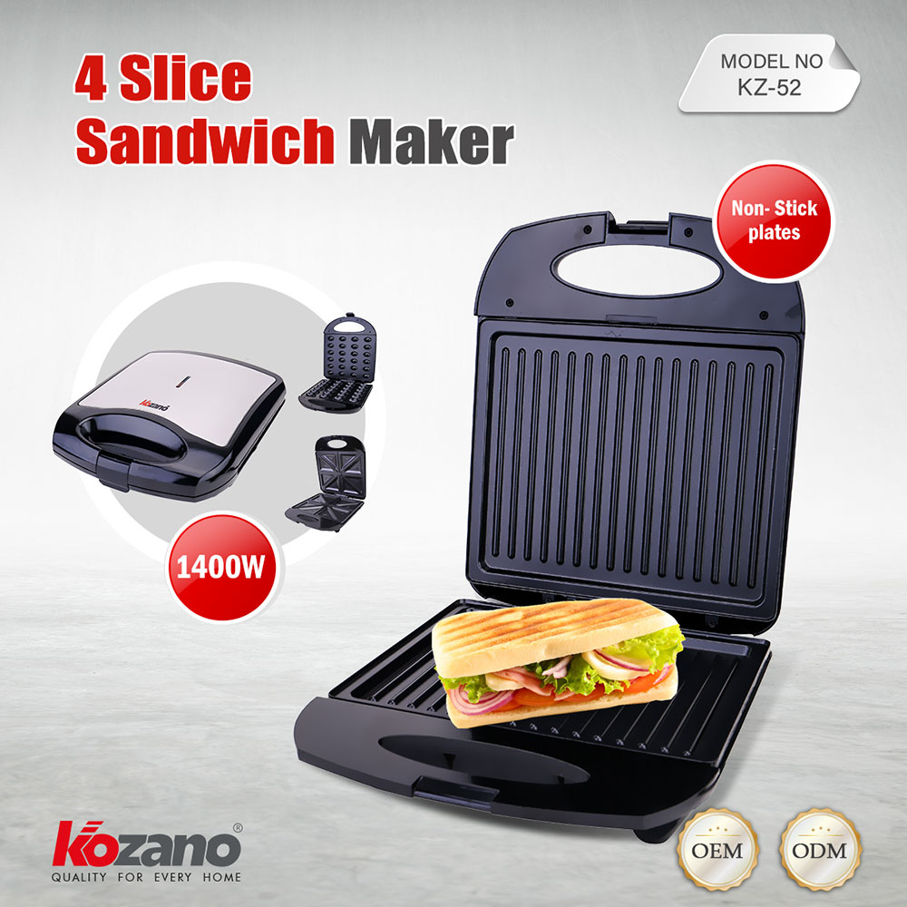 kozano 4slice sandwich maker